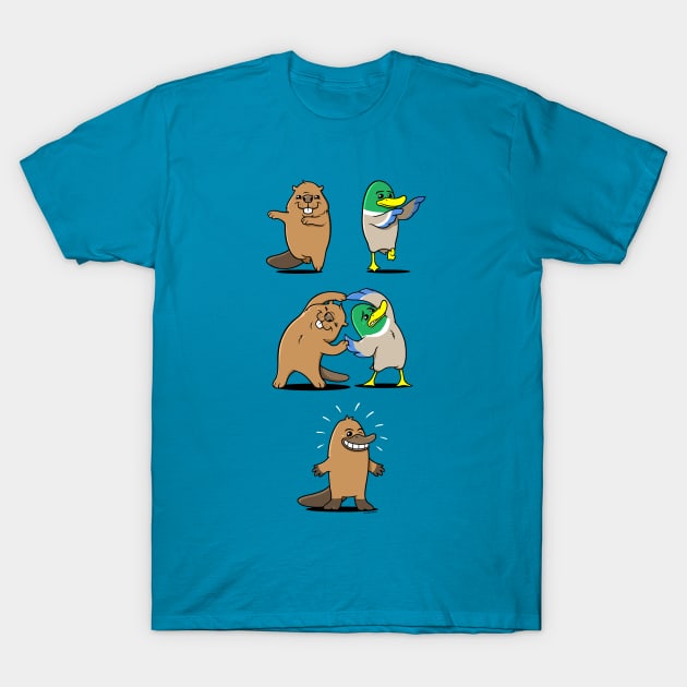 Duckbeaver T-Shirt by wloem